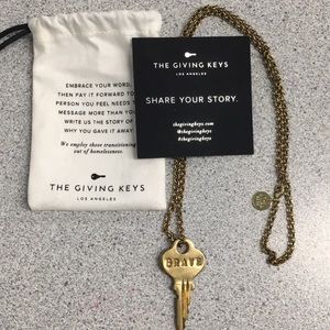 The Giving Key BRAVE NWT